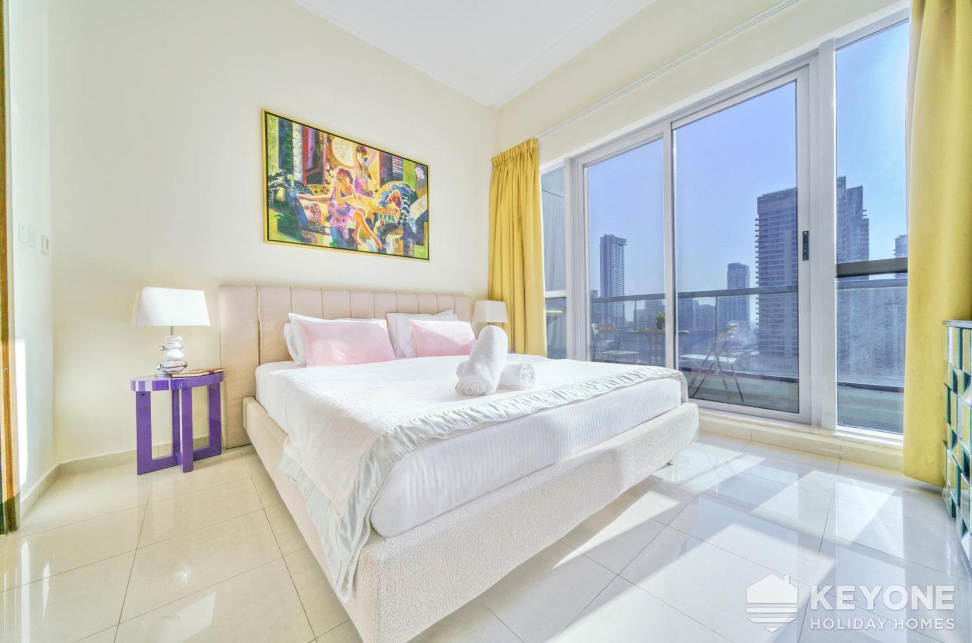 Contemporary One Bedroom With Full Marina View ดูไบ ภายนอก รูปภาพ