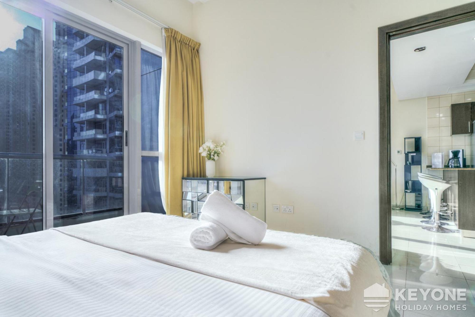 Contemporary One Bedroom With Full Marina View ดูไบ ภายนอก รูปภาพ